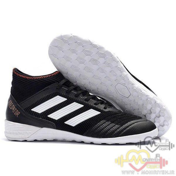 کفش فوتبال سالنی آدیداس – مشکی سفید Adidas Predator