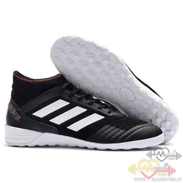 کفش فوتبال سالنی آدیداس – مشکی سفید Adidas Predator