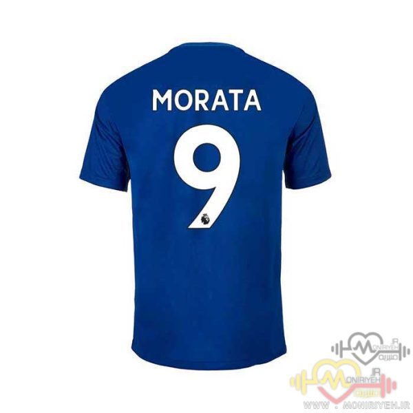 پیراهن ورزشی اورجینال چلسی مدل Morata 17/18