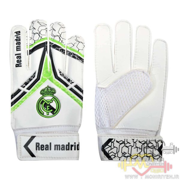 دستکش دروازه بانی مدل Real Madrid WG