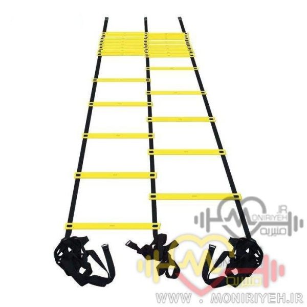 نردبان چابکی ایروبیک نیشن فیتنس مدل Double سایز 8 متری