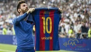 تیشرت اورجینال بارسلونا مدل Messi-2018 -