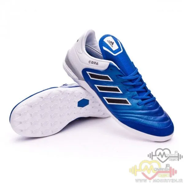 کفش فوتبال سالنی آدیداس – آبی Adidas Copa