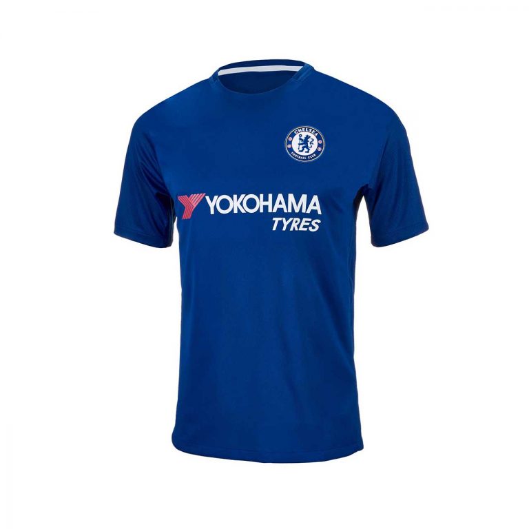 پیراهن ورزشی چلسی مدل Hazard 17/18