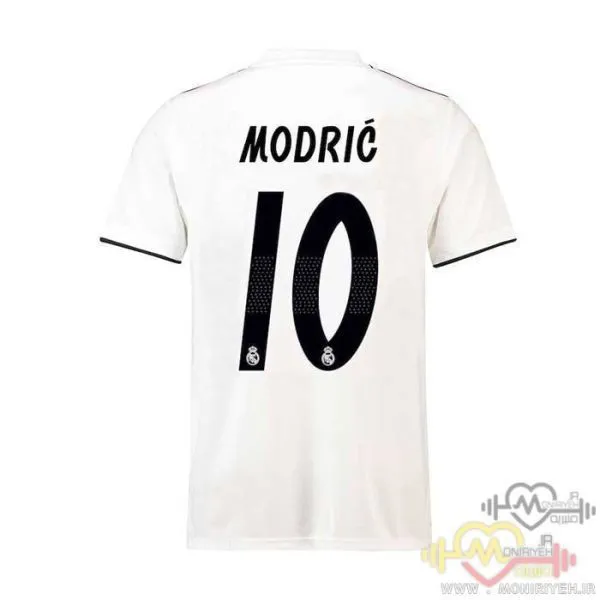 پیراهن ورزشی رئال مادرید مدل Modric18/19