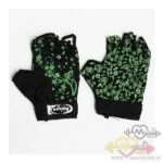 دستکش بدنسازی استرج بانوان هایسپو – مشکی سبز