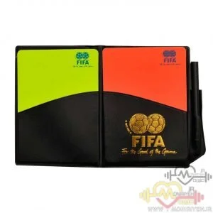 کارت داوری فوتبال طرح FIFA
