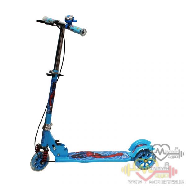 Metal Body Scooter Blue