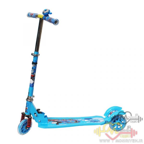 Metal body scooter Bright blue