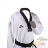 Taekwondo uniforms behind the DAEDO lace .