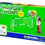 دروازه فوتبال و تخته بسکتبال مدلfootball basketball 2IN1