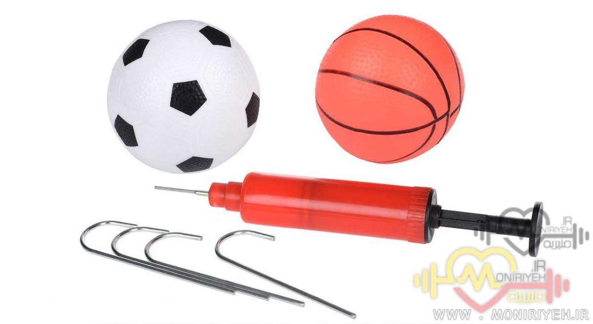 دروازه فوتبال و تخته بسکتبال مدلfootball basketball 2IN1
