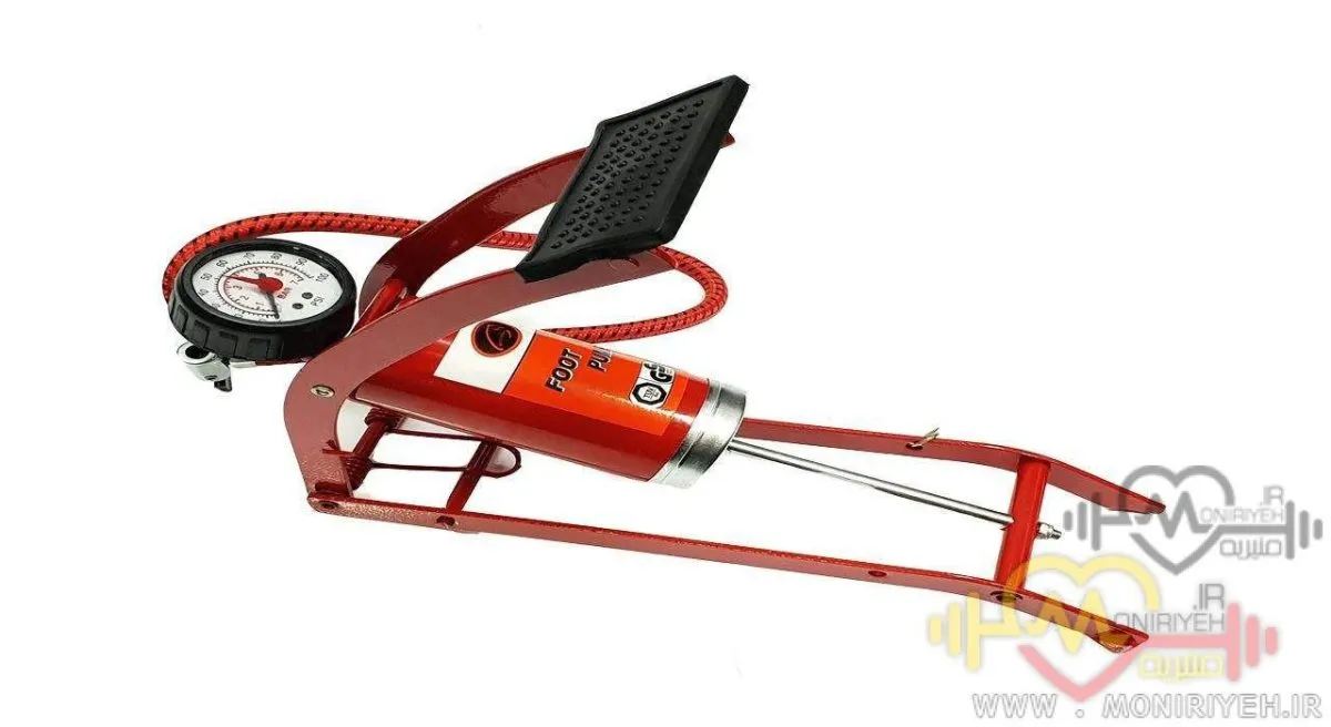 S40 single cylinder foot pump . 1