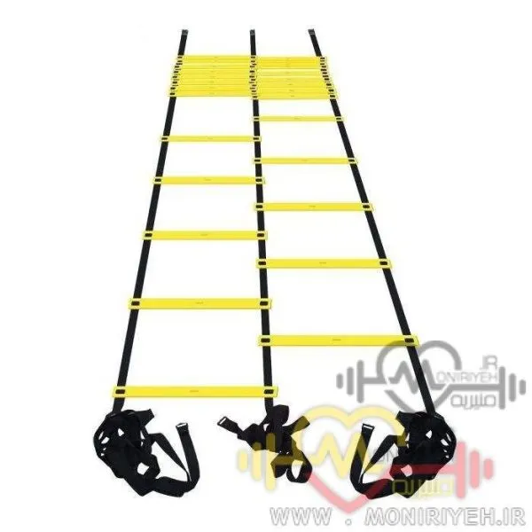 نردبان چابکی ایروبیک نیشن فیتنس مدل Double سایز 8 متری