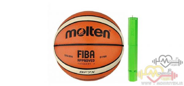 توپ بسکتبال مولتن model GF7X به همراه تلمبه fox