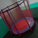 ترامپولین مدل mo-001 قطر 150 سانتی متر بدن حفاظ