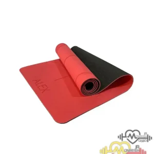 مت یوگا TPE الکس ALEX خط دار ضخامت 6 میلی متر