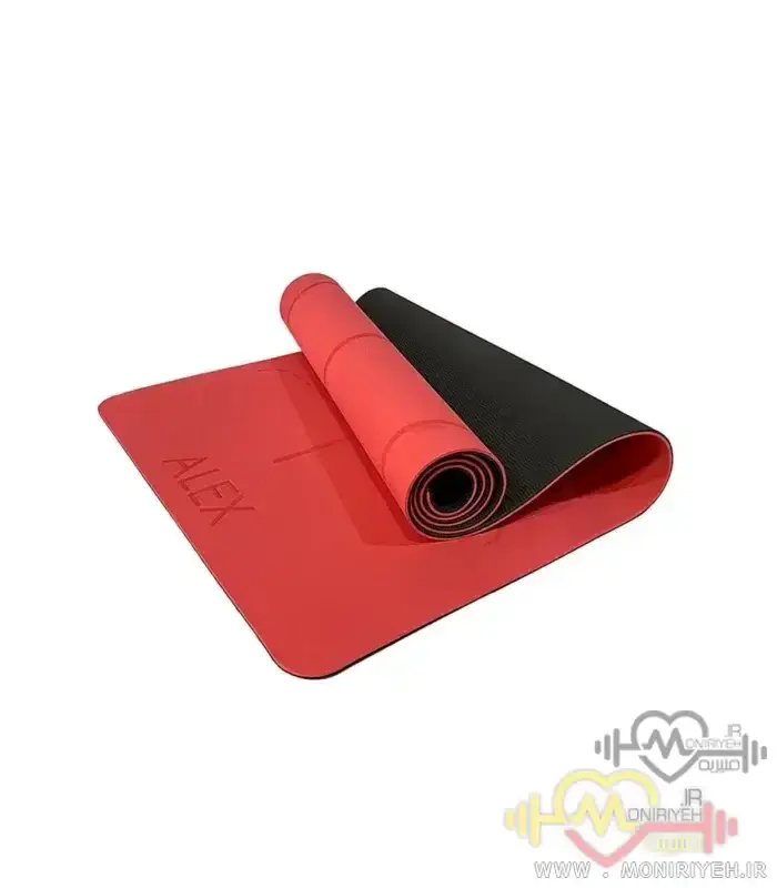 مت یوگا TPE الکس ALEX خط دار ضخامت 6 میلی متر