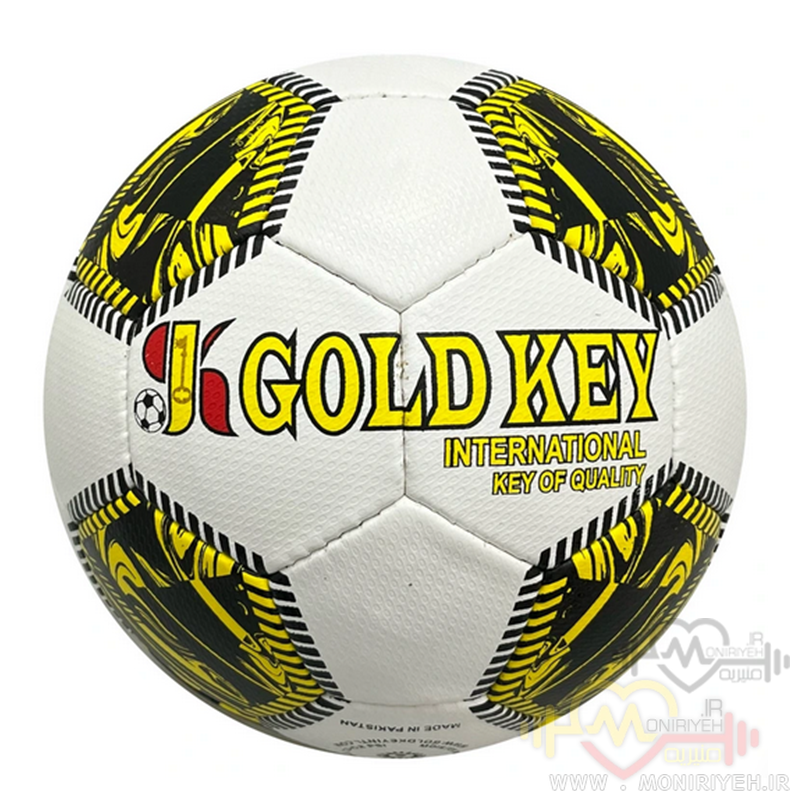 توپ فوتبال سایز چهار زرنگ gold Key اورجینال