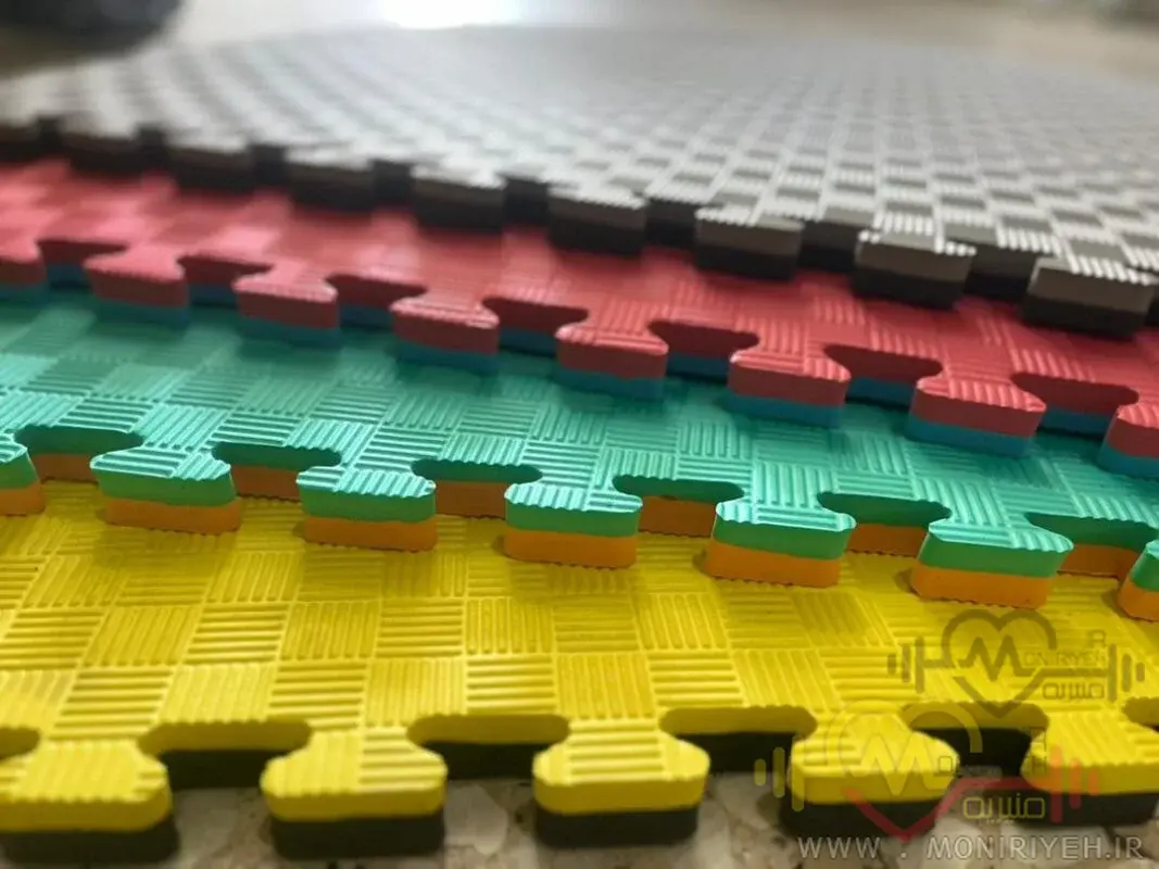 تاتامی 1×1 فوم PVC-EVA ضخامت ۲۵ میل تک رو