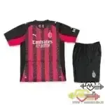 کیت خانگی آث میلان 2025/26 – مشکی و قرمز