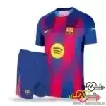 کیت خانگی بارسلونا 2025/26(قرمز و آبی)