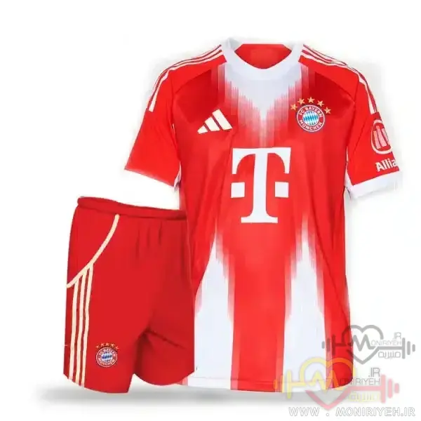 کیت خانگی بایرن مونیخ2025/26 – قرمز کلاسیک