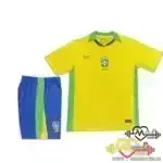 کیت خانگی برزیل 2025 –(زرد و سبز و آبی)