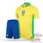 کیت خانگی برزیل 2025 –(زرد و سبز و آبی)