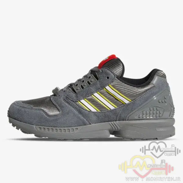 کتونی آدیداس ZX 8000 طرح لگو – رنگ طوسی (Lego Grey)