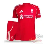 کیت لیورپول 2025 – پیراهن و شورت قرمز