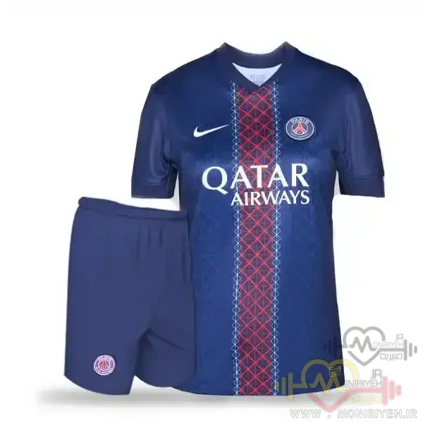 کیت خانگی پاریس سن‌ژرمن 2025/26– آبی کلاسیک