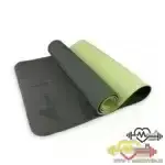 مت یوگا Agilinex مدل Body Line سبز و طوسی