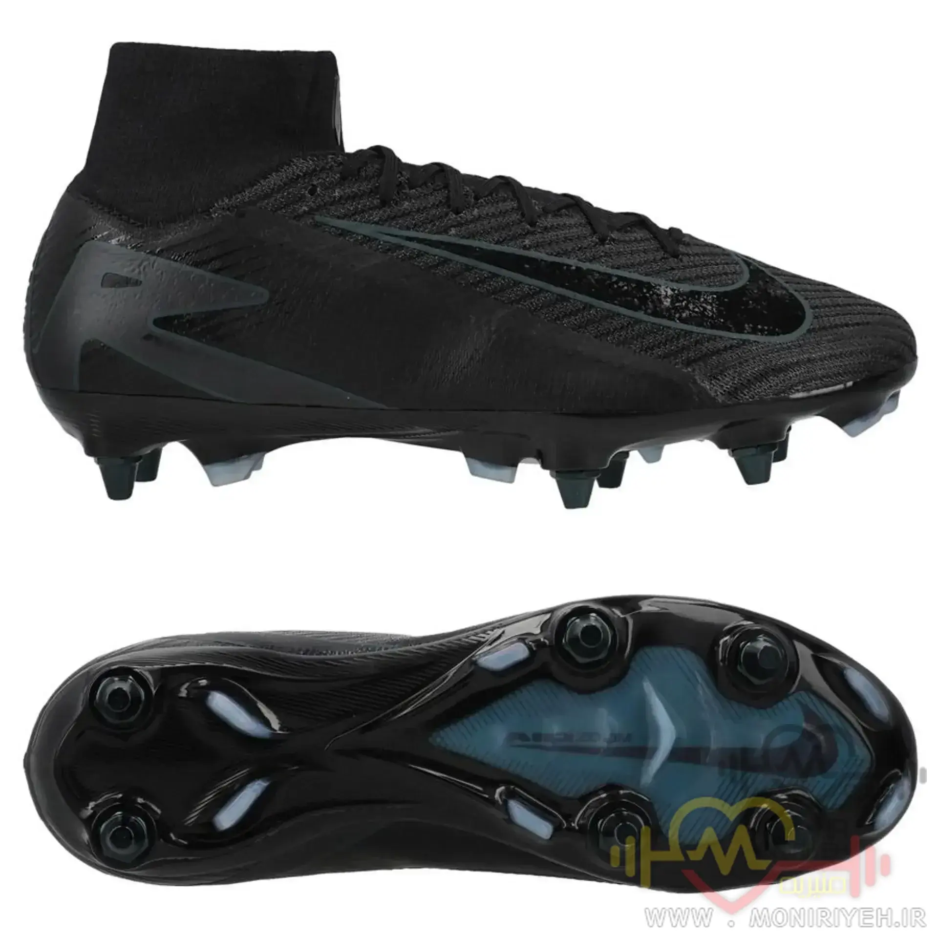 کفش فوتبال نایک Mercurial Superfly Air Zoom 16 مشکی کفش فوتبال نایک Mercurial Superfly Air Zoom 16 مشکی