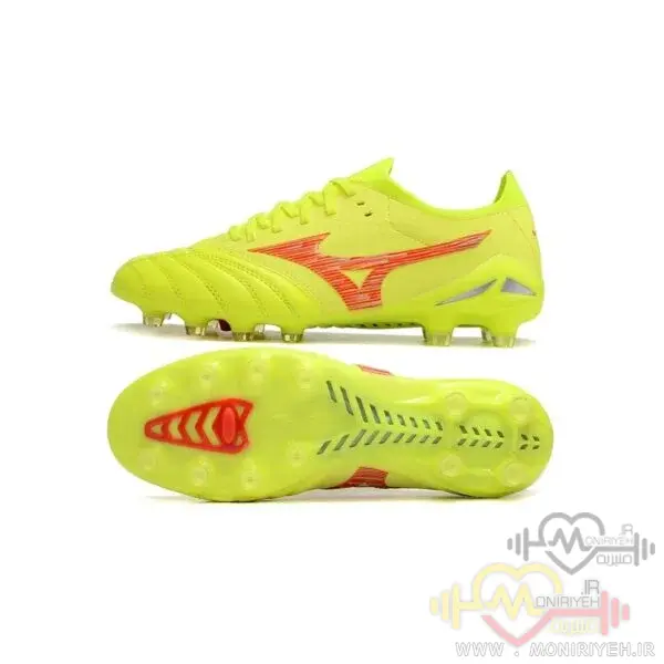 کفش فوتبال میزانو Morelia Neo Fg 2024 زرد