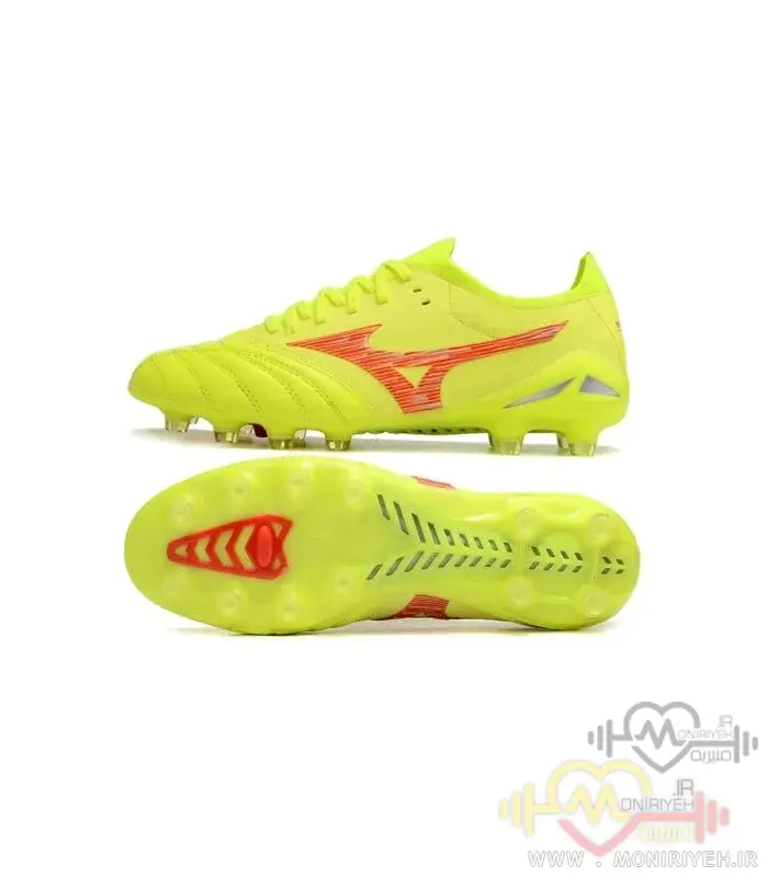 کفش فوتبال میزانو Morelia Neo Fg 2024 زرد