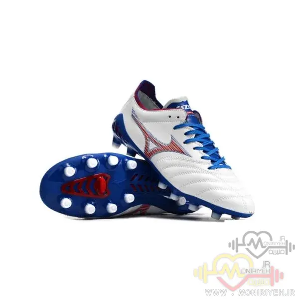 کفش فوتبال میزانو Morelia Neo Fg 2024 آبی