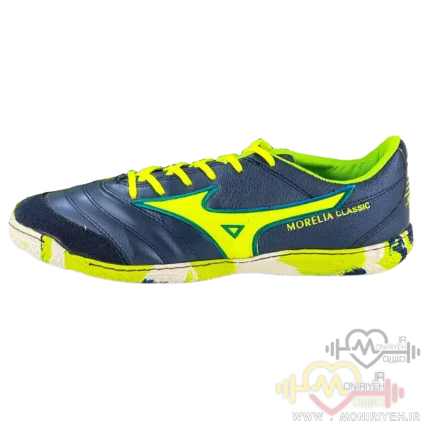 کفش فوتسال میزانو مدل Morelia 2024 سورمه ای