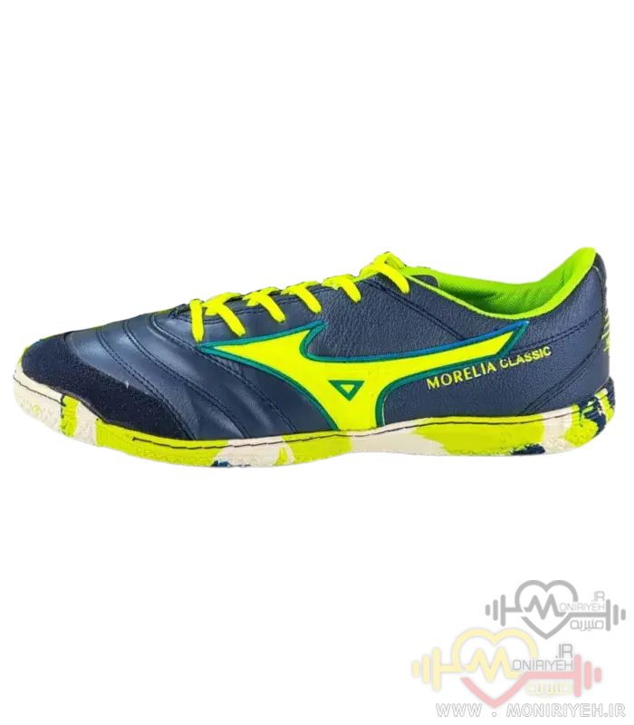کفش فوتسال میزانو مدل Morelia 2024 سورمه ای