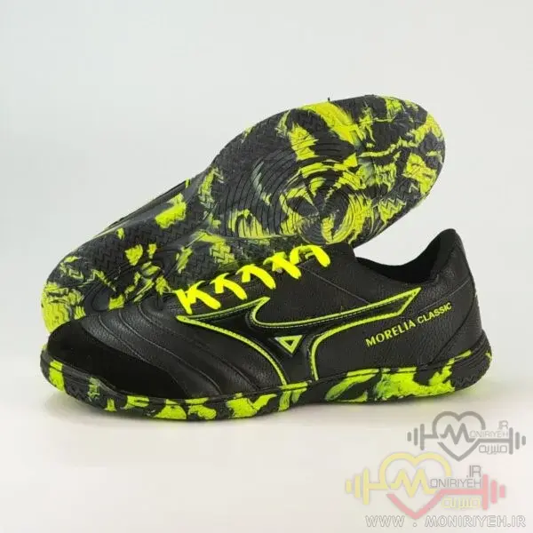 کفش فوتسال میزانو مدل Morelia 2024 سورمه ای