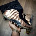کفش بسکتبال نایک Air Foamposite Pro-رزگلد