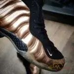 کفش بسکتبال نایک Air Foamposite Pro-رزگلد