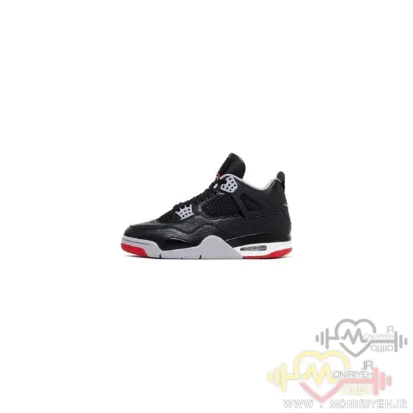 کفش بسکتبال نایک Air Jordan 4- مشکی