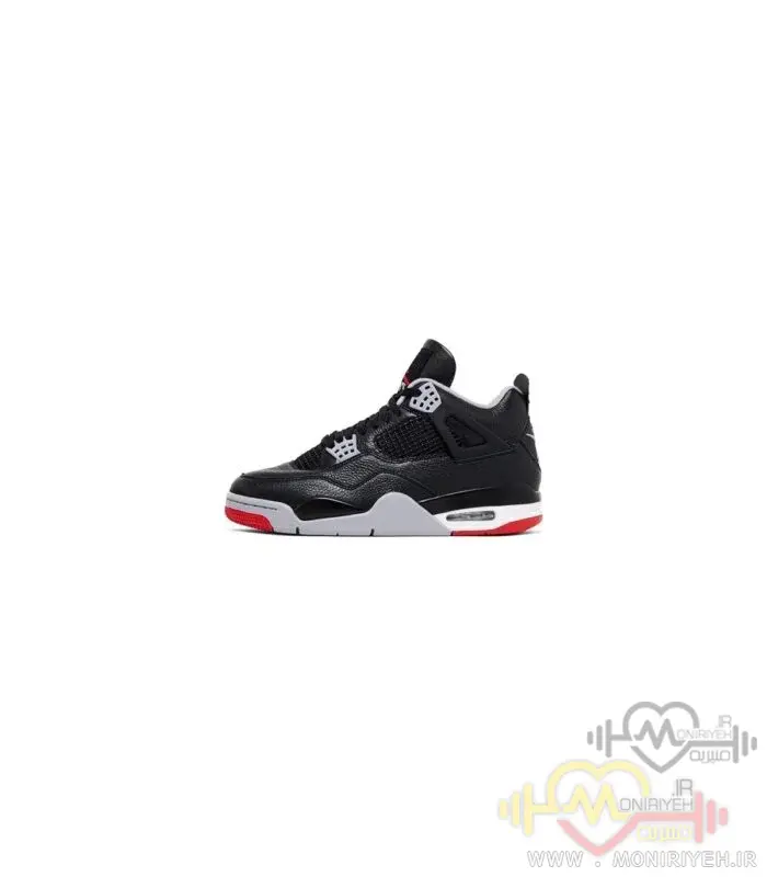 کفش بسکتبال نایک Air Jordan 4- مشکی