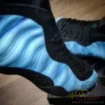 کفش بسکتبال نایک مدل Air Foamposite Pro-آبی کفش بسکتبال نایک مدل Air Foamposite Pro-آبی