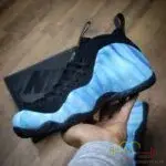 کفش بسکتبال نایک مدل Air Foamposite Pro-آبی کفش بسکتبال نایک مدل Air Foamposite Pro-آبی