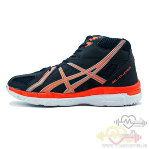 کفش والیبال Asics طرح اصلی-ذغالی