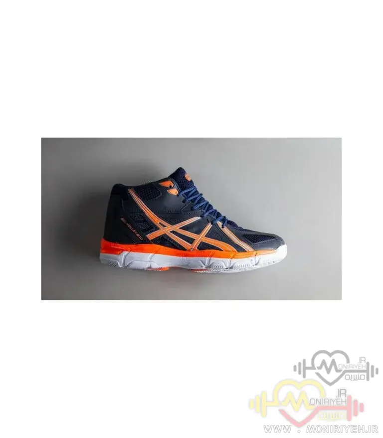 کفش والیبال Asics طرح اصلی-نارنجی