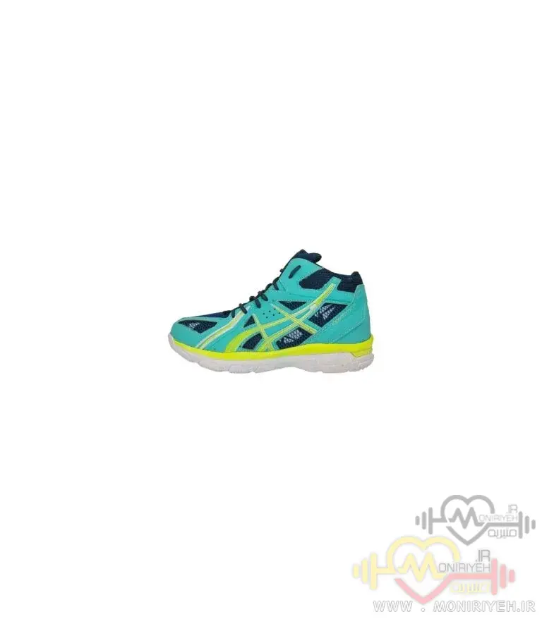 کفش والیبال Asics طرح اصلی-فیروزه ای