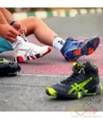 کفش والیبال اسیکس مدل Metarise سفید